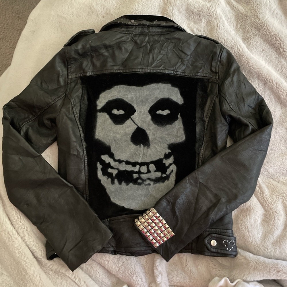 Custom leather jacket